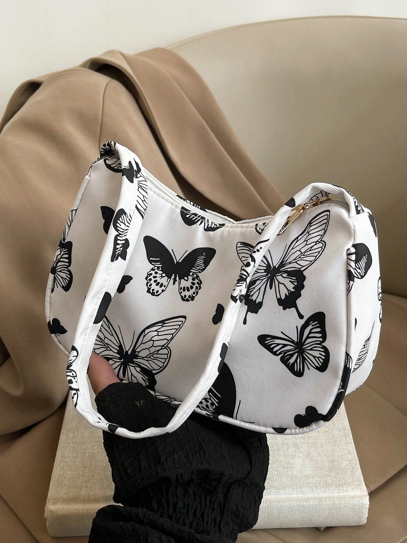 Sac à motif papillon