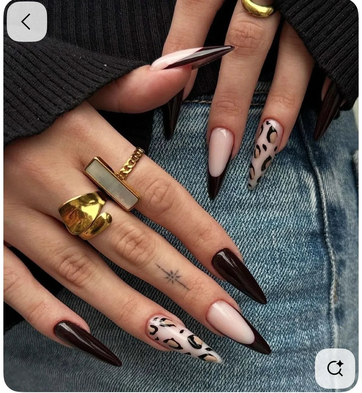 Faux ongles 24pcs