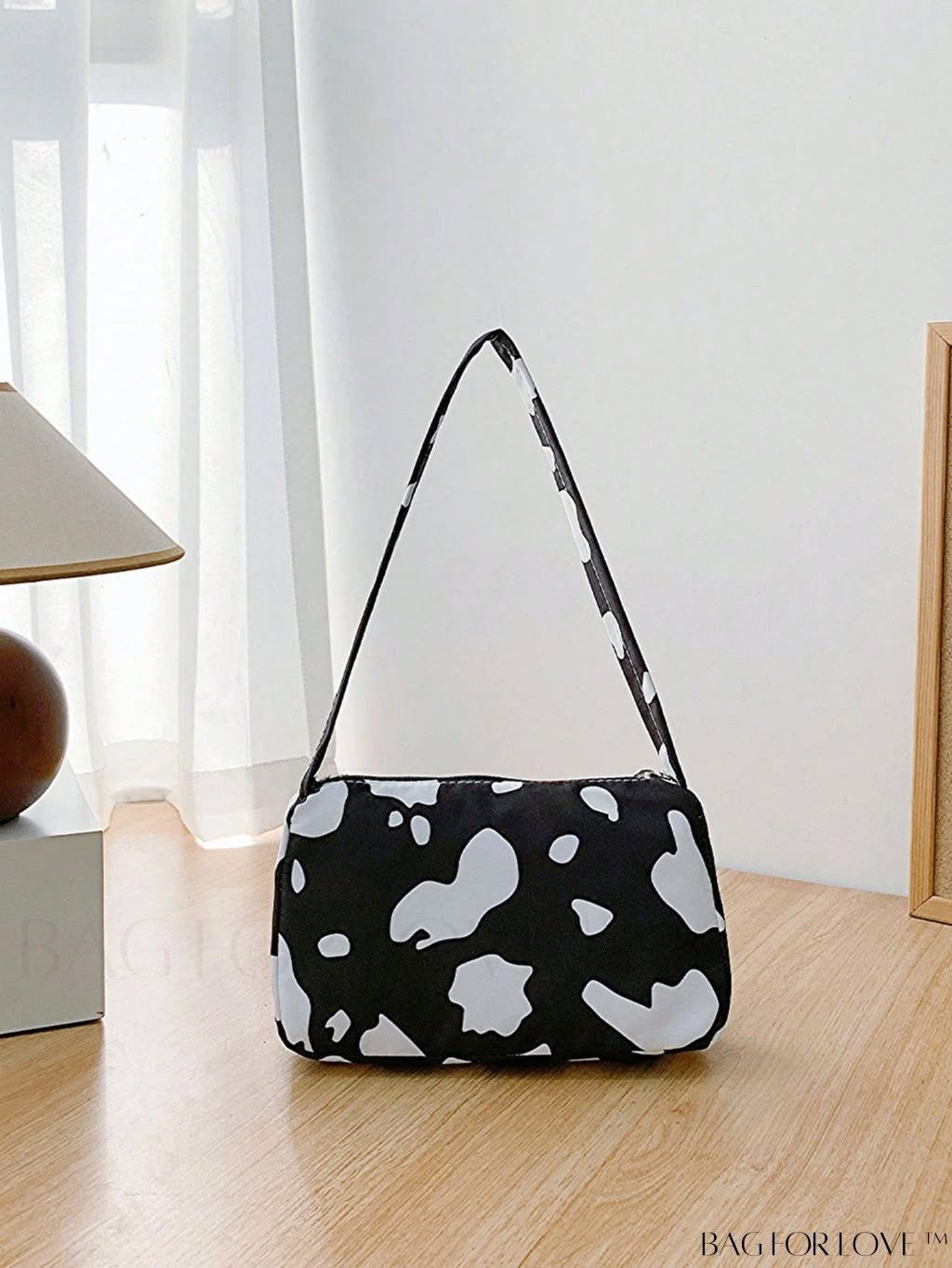 Sac noir et blanc