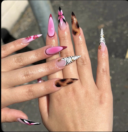 Faux ongles 24pcs