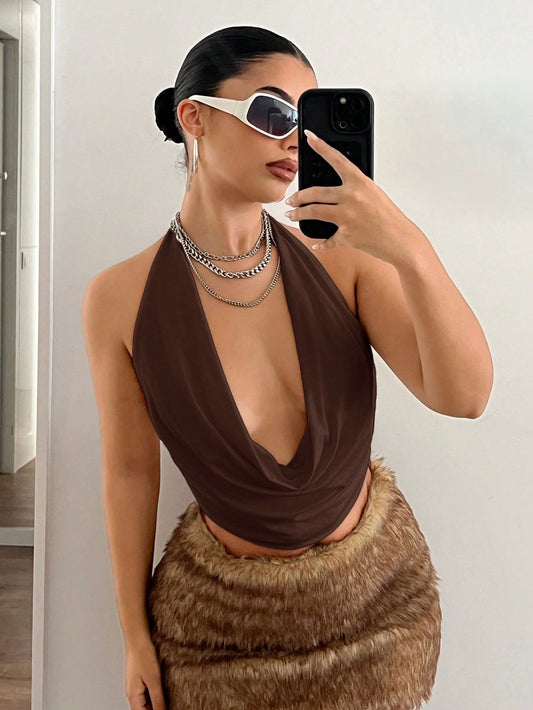 Top décolleté