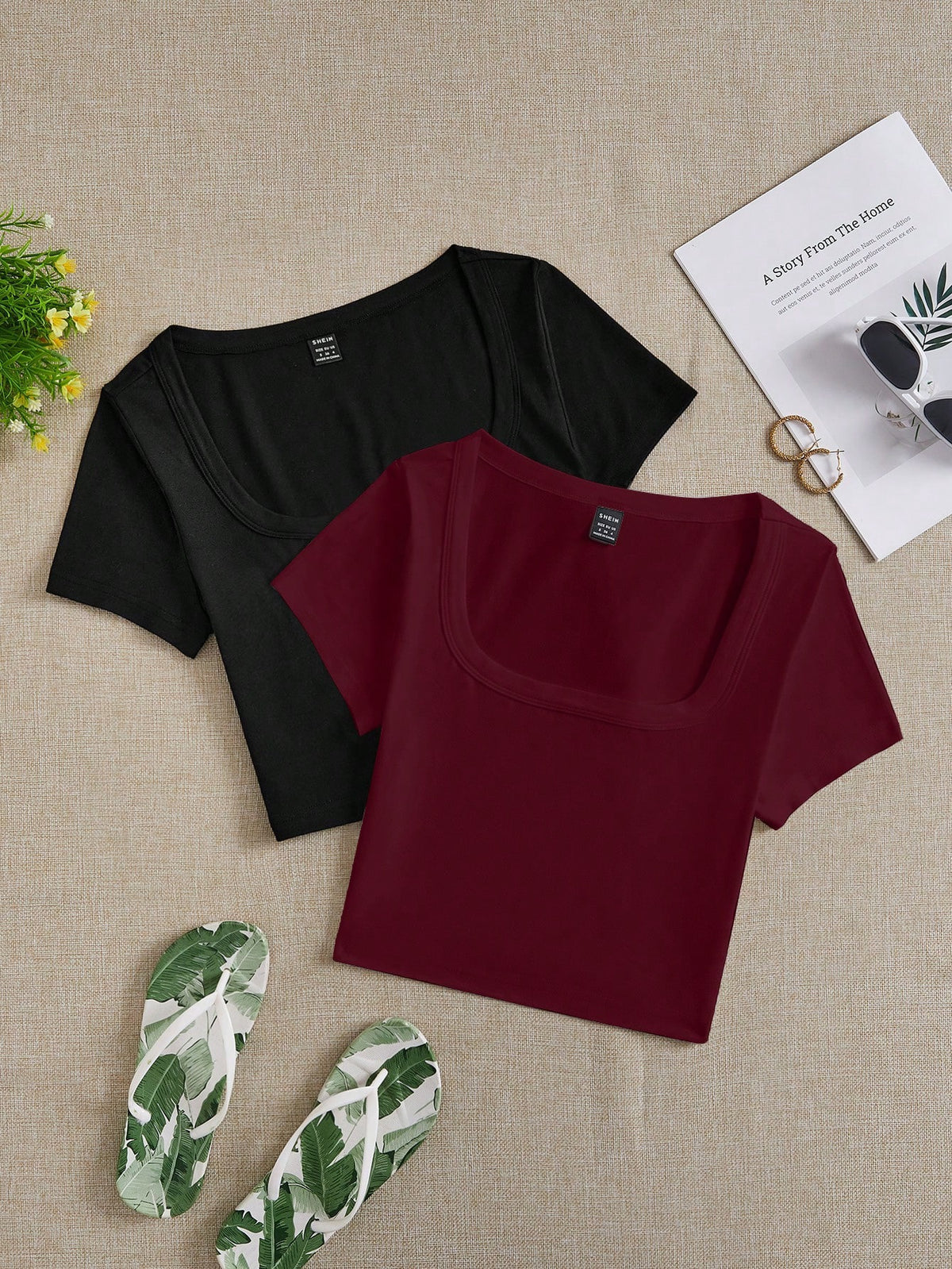 Top basic 100% coton