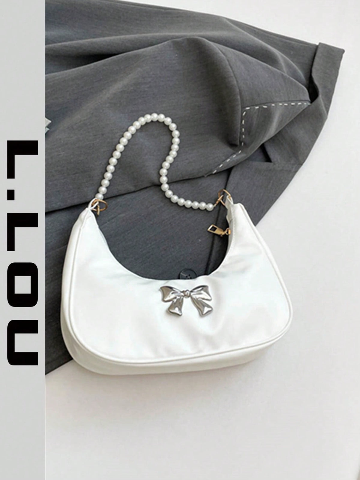 Sac fashion pearl chain